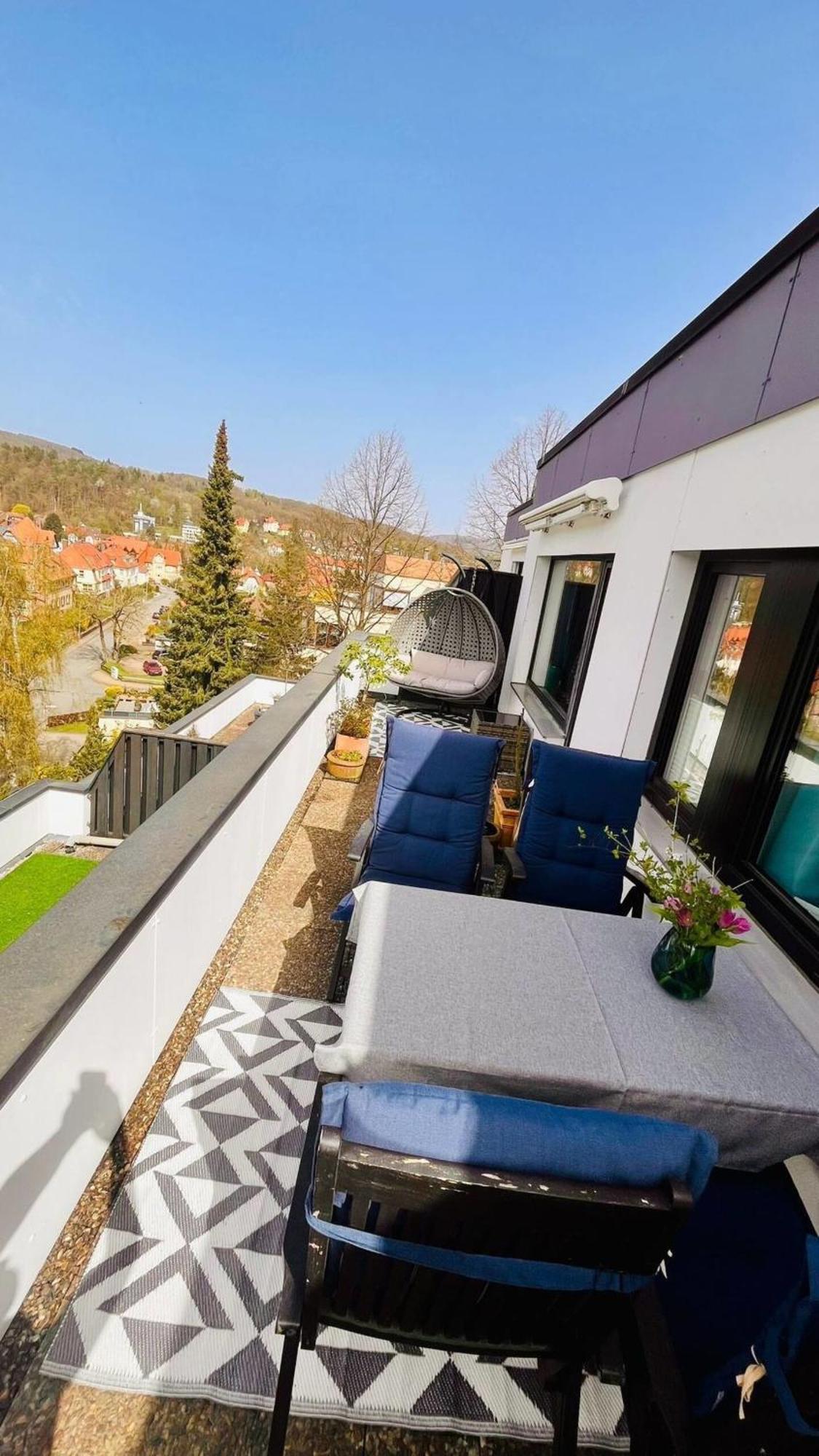 Das Kleine Penthouse Mit Kamin Бад-Закса Екстер'єр фото