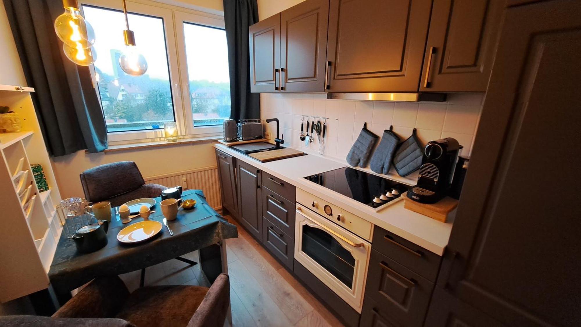 Das Kleine Penthouse Mit Kamin Бад-Закса Екстер'єр фото